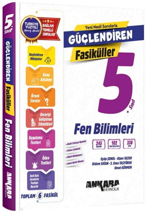 Ankara Yayıncılık 5. Sınıf Fen Bilimleri Güçlendiren Fasiküller Seti