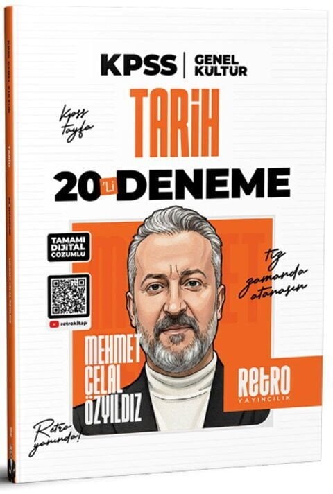 Retro Yayıncılık KPSS Tarih Genel Kültür 20 li Deneme