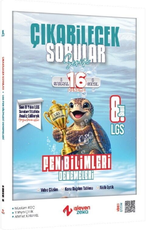 İşleyen Zeka 8. Sınıf LGS Fen Bilimleri Çıkabilecek Sorular Denemeleri