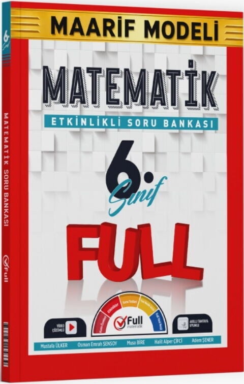 Full Matematik 6. Sınıf Matematik Maarif Model Soru Bankası