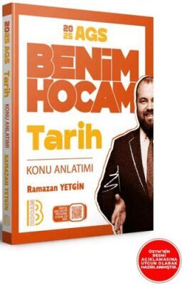 2025 AGS Tarih Konu Anlatımı Benim Hocam Yayınları
