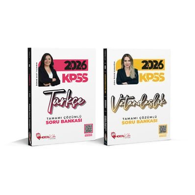 2026 KPSS Türkçe Soru Bankası- Vatandaşlık Soru Bankası 2 Li Set