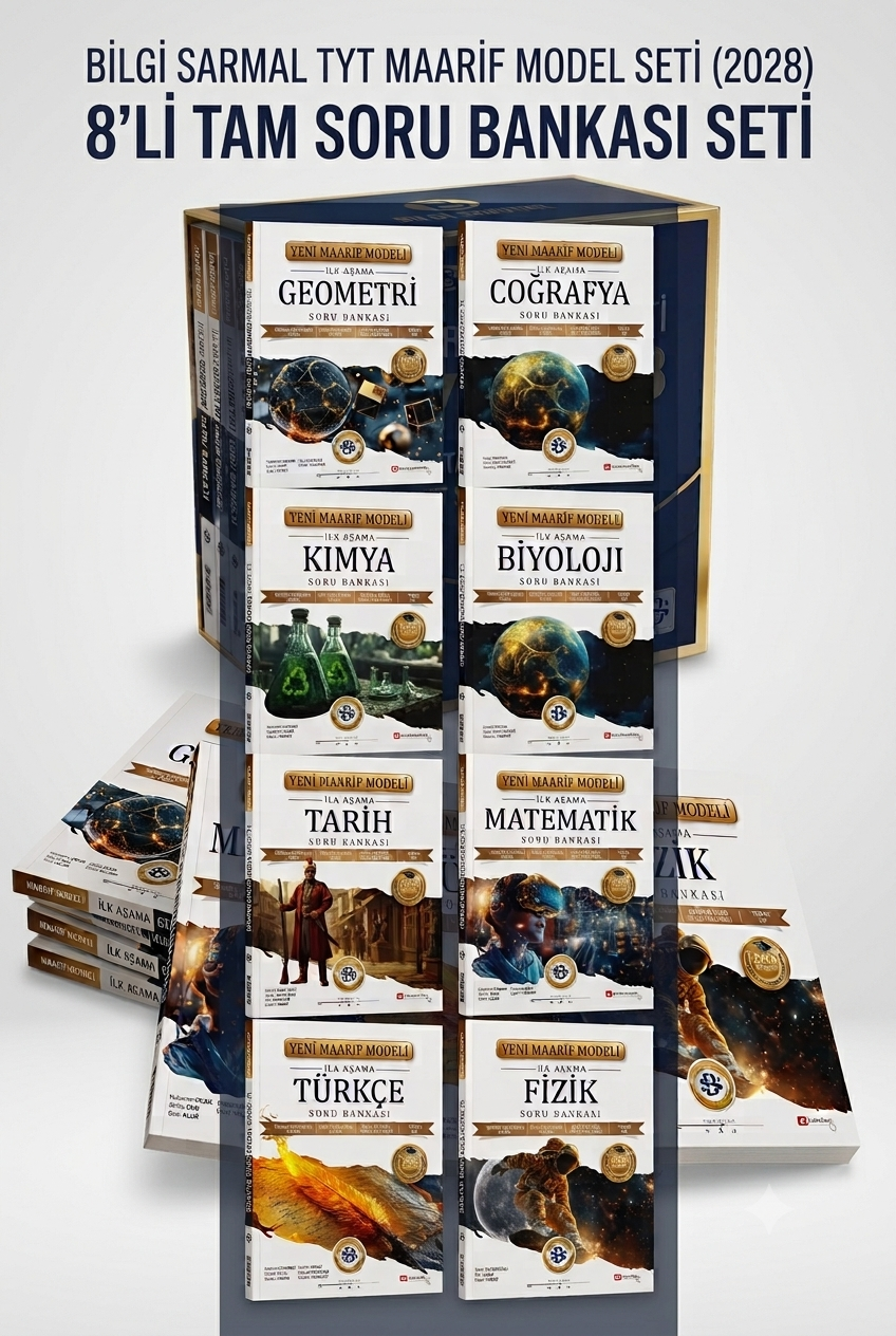 2028 Maarif Model 1. Aşama TYT Seti Bilgi Sarmal Yayınları