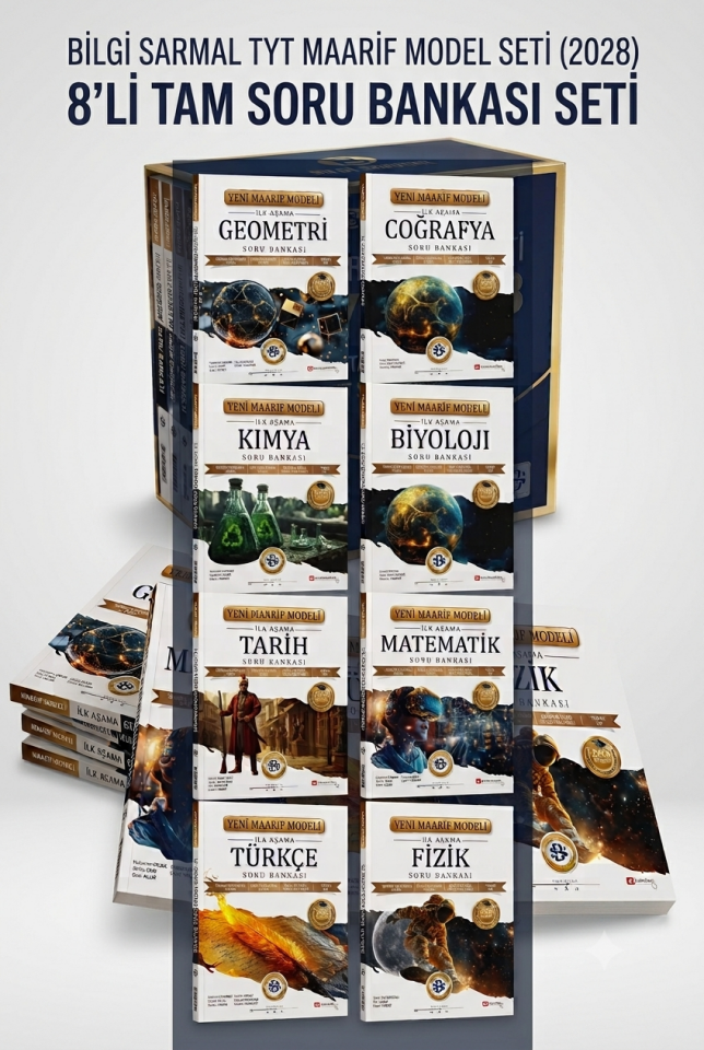 2028 Maarif Model 1. Aşama TYT Seti Bilgi Sarmal Yayınları