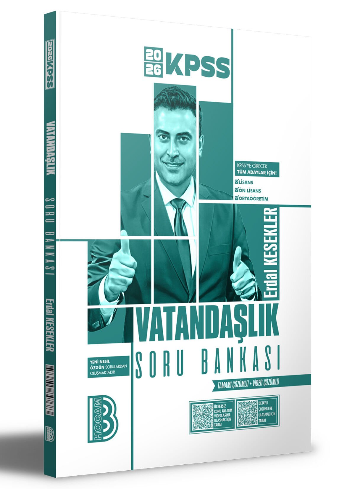 2026 KPSS Vatandaşlık Ders Notları ve Soru Bankası Seti Benim Hocam Yayınları