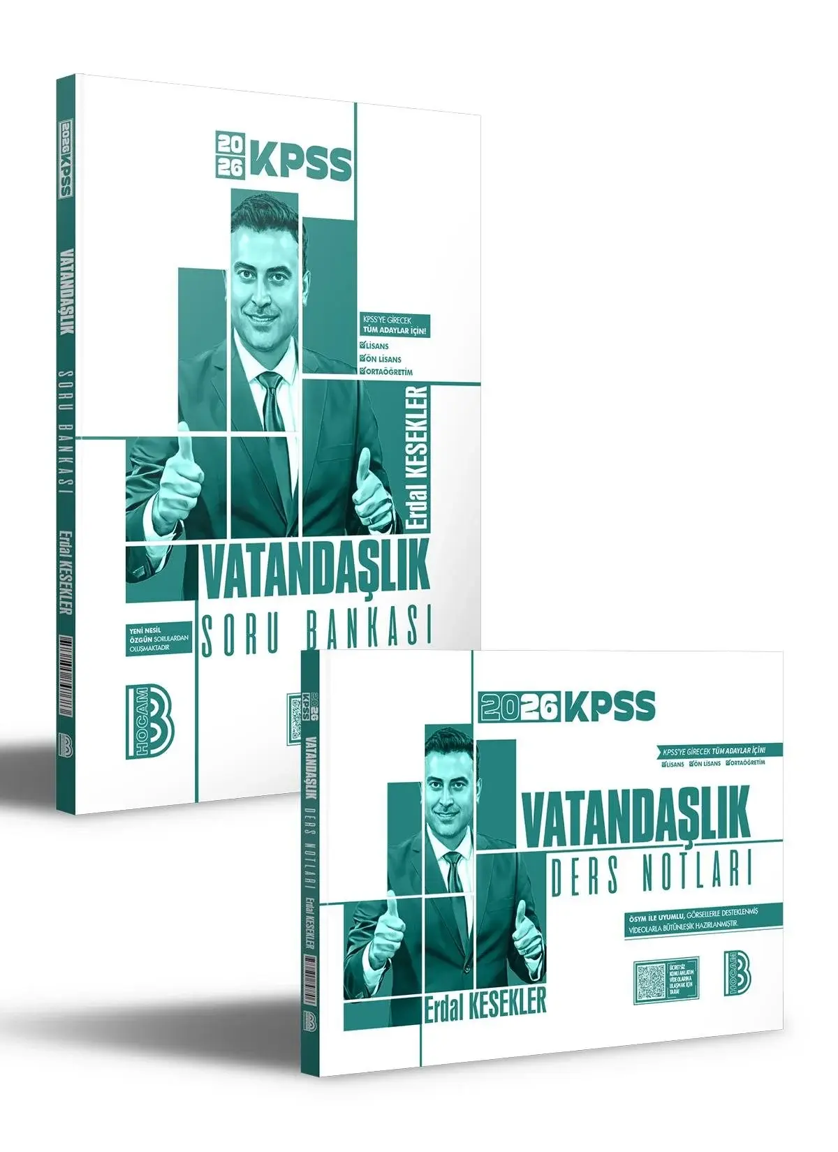 2026 KPSS Vatandaşlık Ders Notları ve Soru Bankası Seti Benim Hocam Yayınları